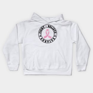 Breast Cancer Awareness Kids Hoodie